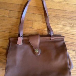 Vintage Coach Barclay tote briefcase